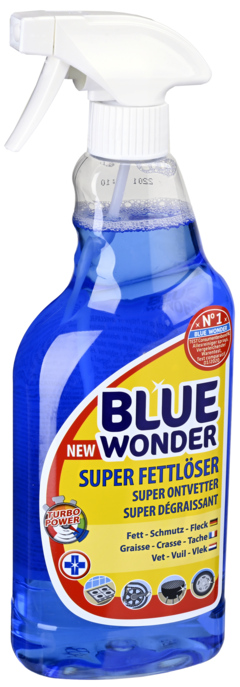 Blue Wonder Super Ontvetter Spray 750ml