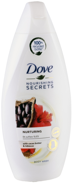 2 flessen Dove Douchegel Secrets Nurturing 225ml