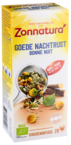 Zonnatura Thee Goede Nachtrust 20st