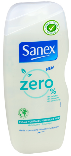 Sanex Douchegel Zero% Normal Skin 250ml