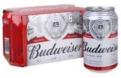 6-Pack Budweiser Bier 5% Vol. 330ml