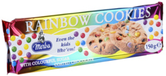 2 pakken Merba Rainbow Cookies 150g