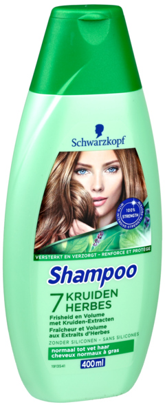 Schwarzkopf Shampoo 7 kruiden 400ml