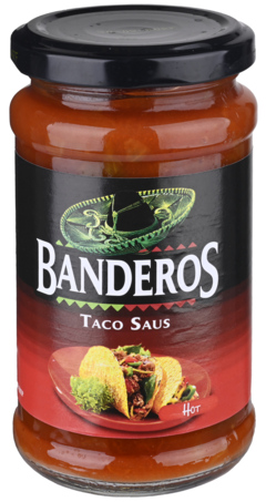 Banderos Taco Saus Hot 230g