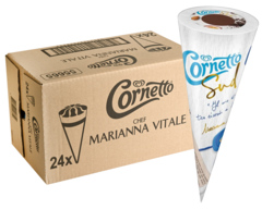 24 stuks XL Cornetto Chef Marianna Vitale 120ml