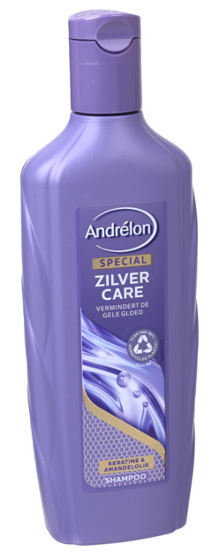 3 flessen Andrélon Shampoo Zilver Care 300ml