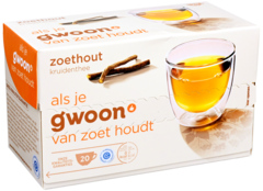 G'woon Thee Zoethout 30g