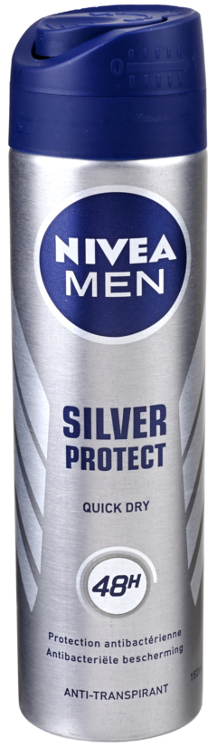 Deospray Men Silver Protect