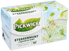 Pickwick Thee Herbal Sterrenmunt 20x2g