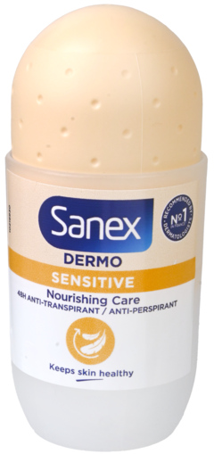 2 rollers Sanex Deo Roll-On Dermo Sensitive 50ml