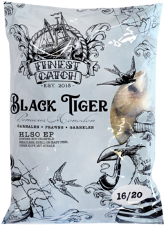 Black Tiger Garnalen 16/20 Easy Peel ca. 1kg