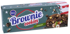 2 pakken Brownie Cookies Hazelnoot 106g