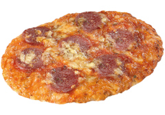 9 stuks Pizza Snack Salami 105g