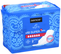 2 Pakken Sence Sanitary Towels Super Plus 10st
