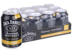 12 blikken Jack Daniels & Lynchburg lemonade 5% Vol. 330ml