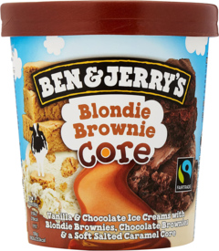 Ben & Jerry's Blondie Brownie Core 465ml