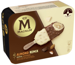 2 pakken Magnum Almond Remix 4x88ml