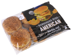 12 stuks American Hamburgerbroodjes 100g