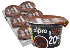 6 bekers Alpro Protein Pudding Chocolade 200g