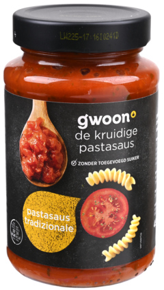 G'woon Pastasaus Traditionale 490g