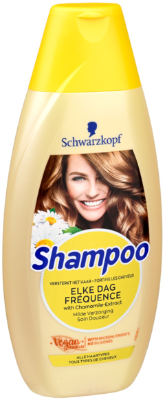 Shampoo elke dag