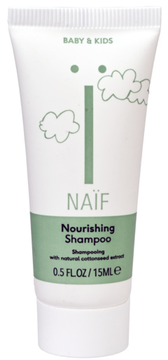 2 Tubes Naif Quality Baby Verzorgende Voedende Shampoo 15ml