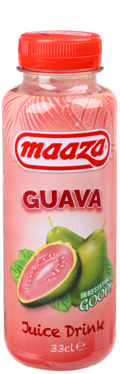 8 flessen Maaza Guava Drink 330ml