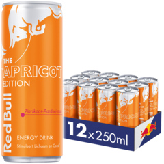 12-pack RED BULL Apricot Edition 250ml