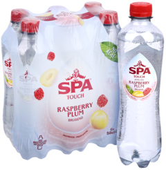 6-Pack Spa Sparkling Raspberry-Plum 500ml