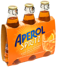 3 flessen Aperol Spritz Cocktail 9% Vol. 170ml