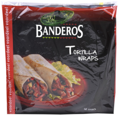 Banderos Tortilla Wraps 12st