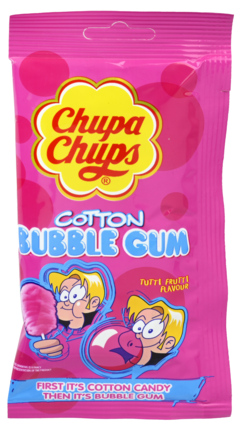 2 pakken Chupa Chups Cotton Bubblegum 11g
