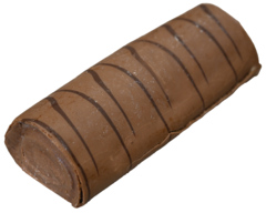 Slagroomrol met chocolade 385g