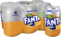 Fanta Zero 6-Pack