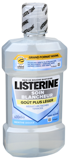 Listerine Mondwater Whiteness 600ml
