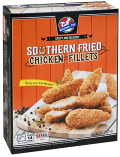 2 pakken Southern Fried Chicken Fillets 300g
