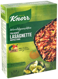 Knorr Wereldgerechten Lasagne Napoletana 242g