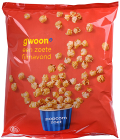 G'woon Popcorn Zoet 175g