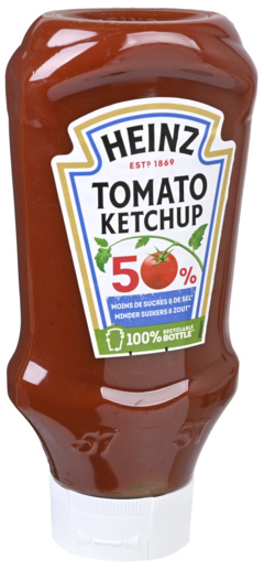 2 flessen Heinz Tomato Ketchup 570ml