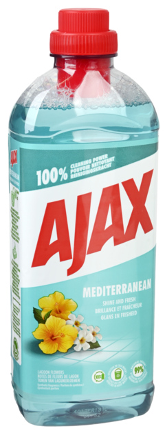 2 flessen Ajax Allesreiniger Lagoon Flowers 1L