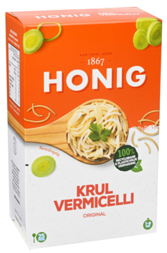 2 pakken Honig Krul Vermicelli 250g