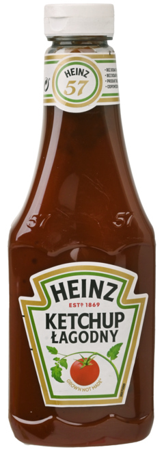 2 Flessen Heinz Tomatenketchup Squeezy 875ml