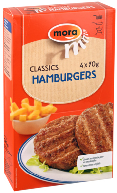 4 pakken Hamburgers Classics