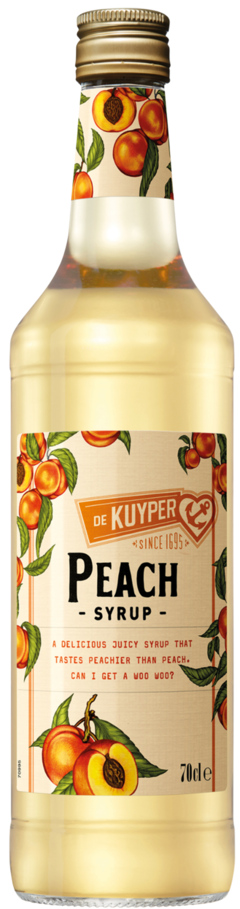De Kuyper Syrups Peach 700ml