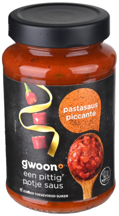 G'woon Pastasaus Picante 490g