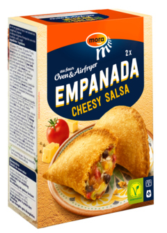 3 pakken Mora Empanada Cheesy Salsa 2x70g