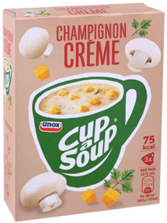 Unox Cup-a-Soup Champignon Creme 3x51g