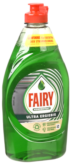 2 flessen Fairy Vloeibaar Afwasmiddel Ultra Plus 450ml