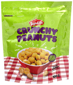 2 zakken Bandito Crunchy Peanut Sweet Sour 100g