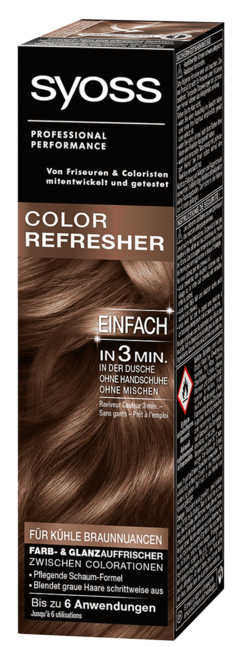 Syoss Color Refresher Mousse Brown 75ml